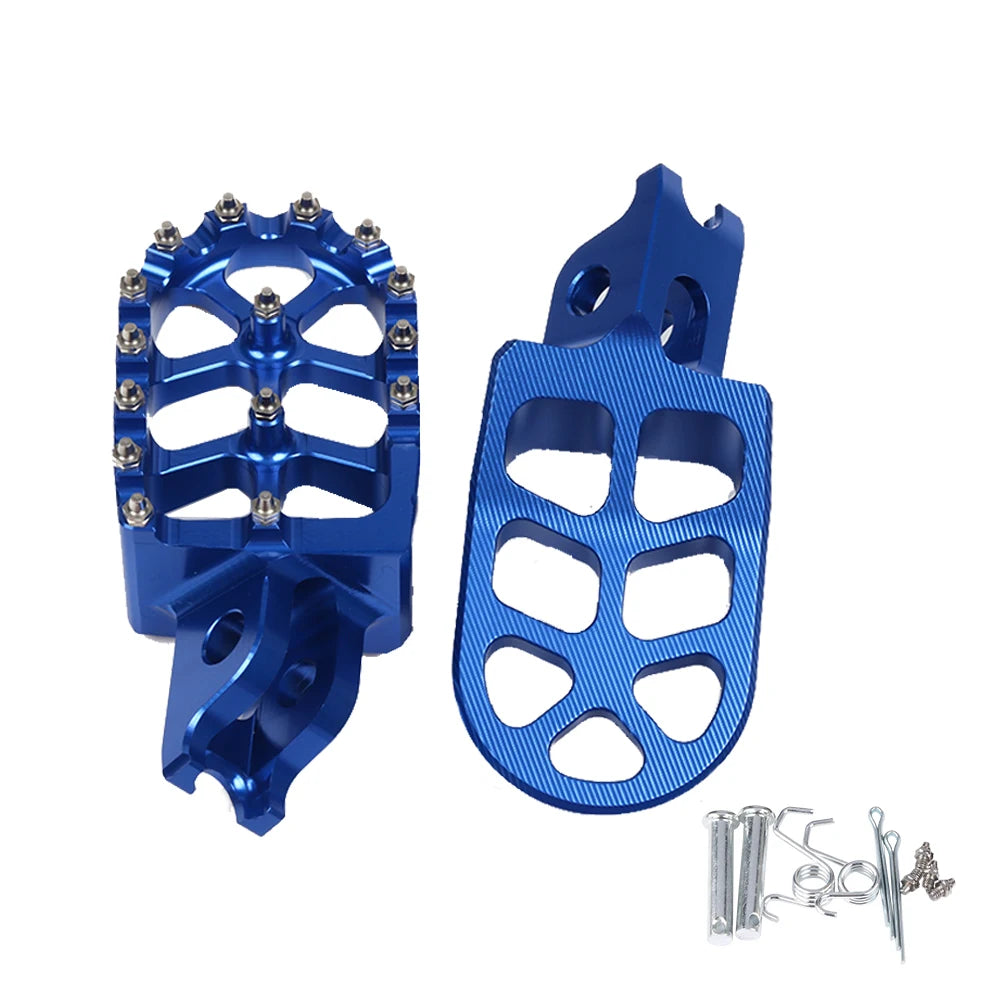 Honda CRF300L CRF250 CRF450 Foot Pegs Pedals Rest Footrests CNC Alloy 2002–2023