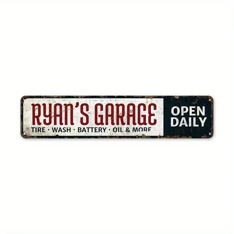 Biergarten, Beer Garden Metal Sign – Pub Brewery Wall Decor Aluminium Plaque
