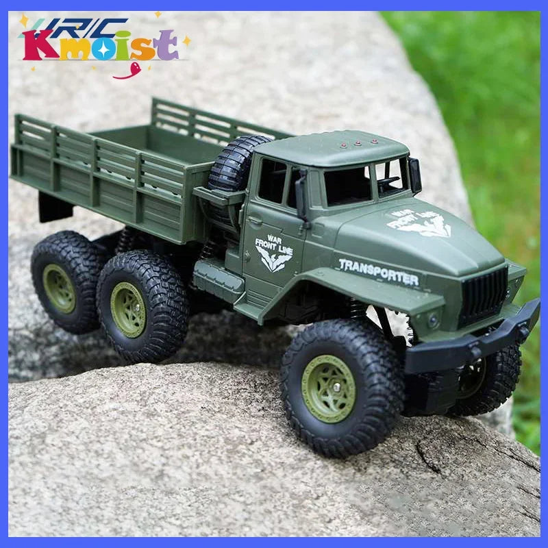 JJRC Q68 Q69 1/18 4WD Military RC Truck Off-Road RTR w/ Lights in Retail Box