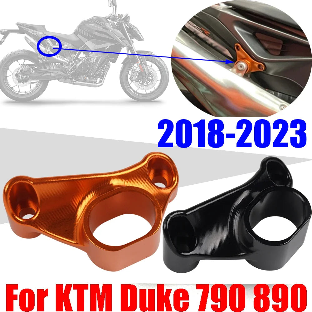 Exhaust Pipe Hanger Bracket Muffler Holder For KTM Duke 790 890 2018-2023