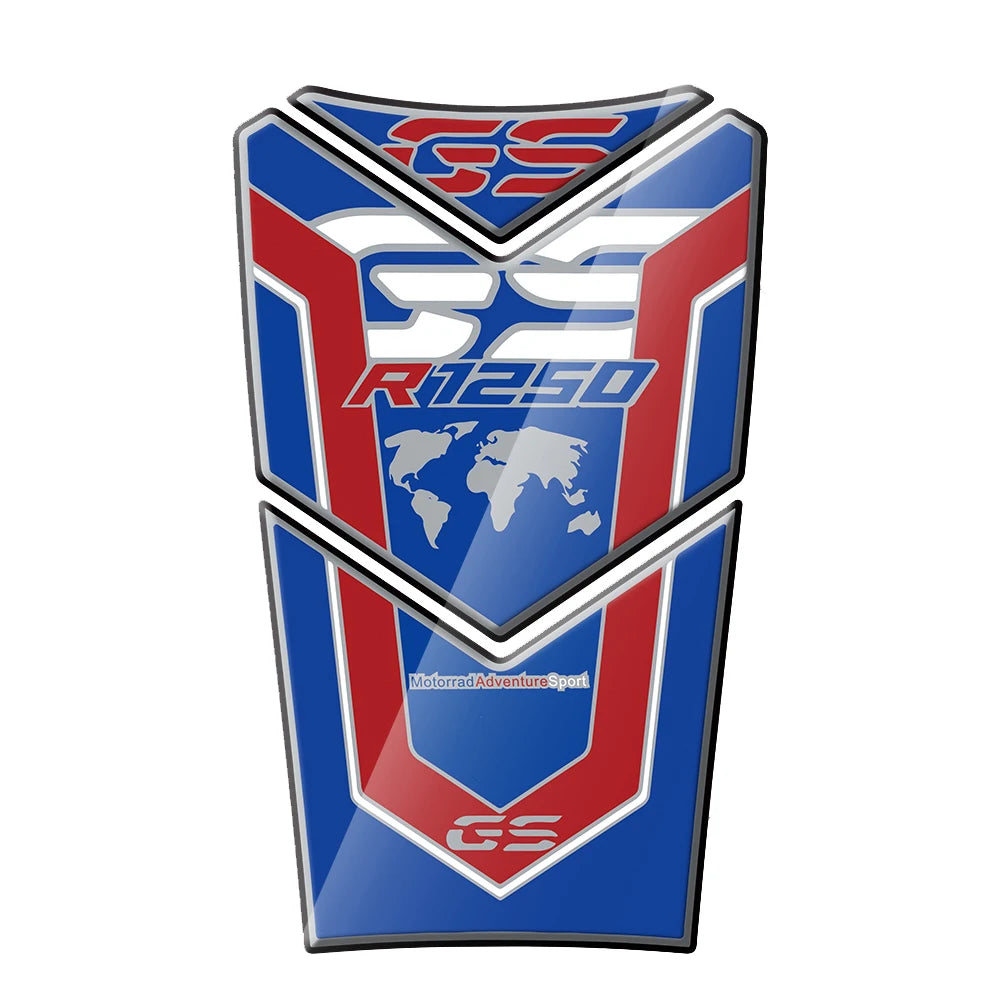 BMW R1250GS Adventure 3D Gel Tank Pad Protector 2019-2024 Paint Protection