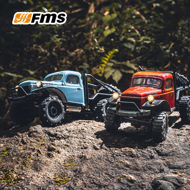 FMS 1/18 Atlas V2 RC Rock 6X6 Crawler RTR off road