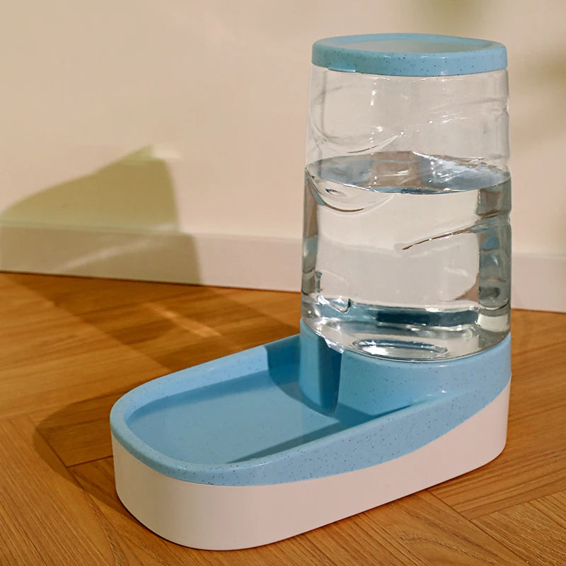 Automatic Pet Feeder & Water Dispenser – Large Capacity Food & Drink Bowl for Cats & Dogs