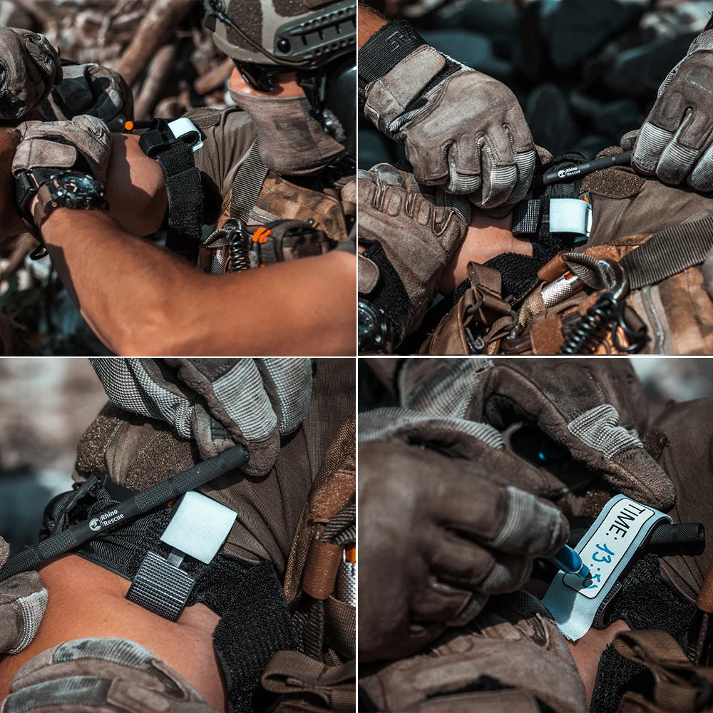 RHINO RESCUE-SE IFAK Trauma First Aid Kit | Tactical Medical Pouch | Emergency