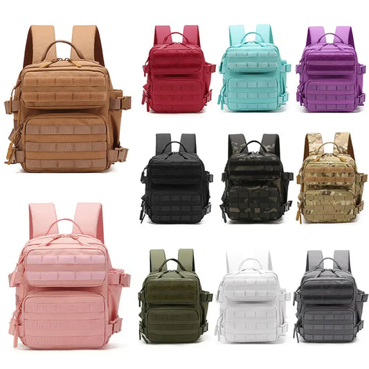 9L MOLLE Backpack Rucksack Bug Out Bag Hiking Outdoor Camping Oxford Cloth