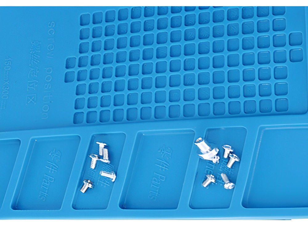 Silicone Soldering Mat Heat Resistant Repair Pad for Phone Laptop Electronics