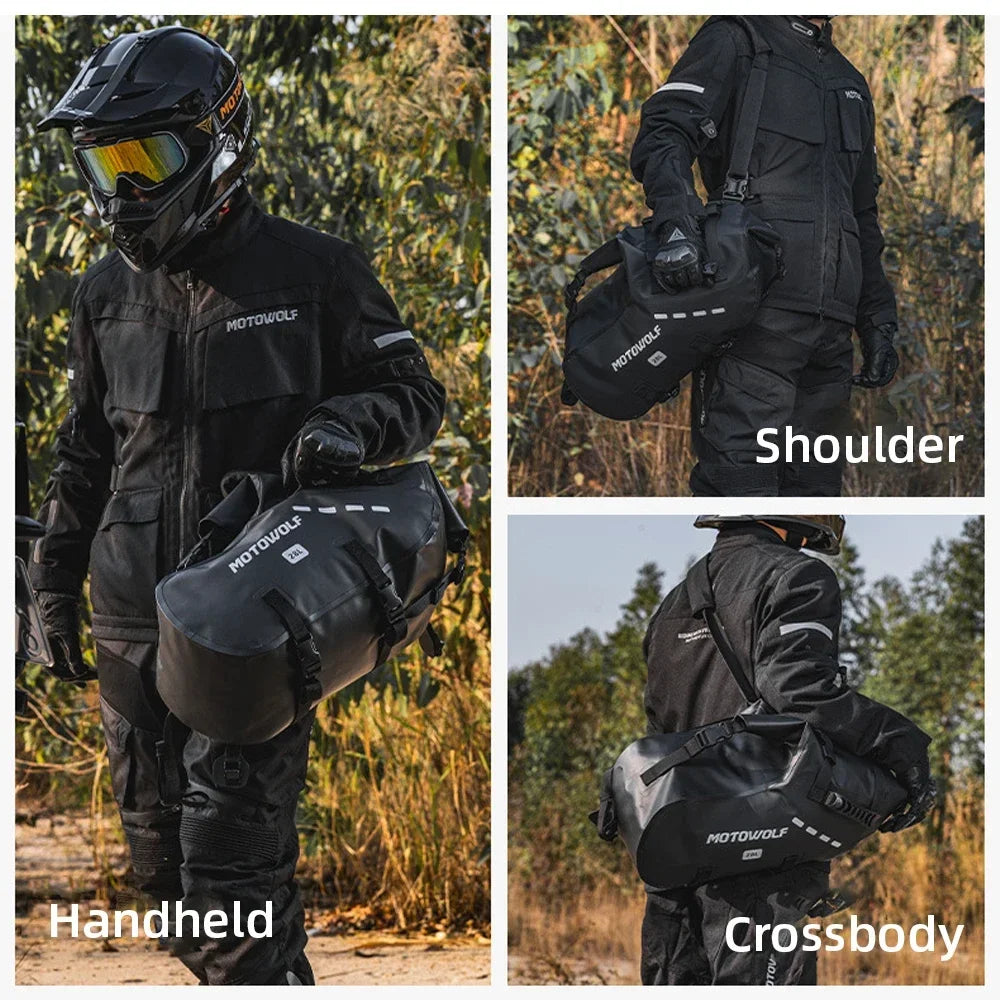 Adventure Motorcycle Saddle Bags 18L 28L 48L Pannier Luggage