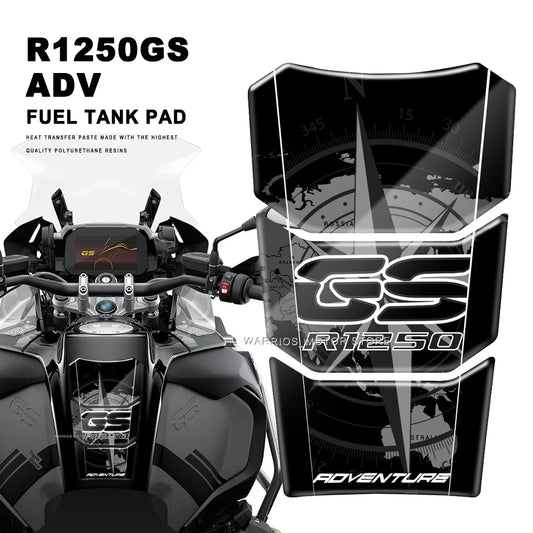 BMW R1250GS Adventure Tank Pad 2019-2022 3D Resin Sticker Gel Fuel Protector