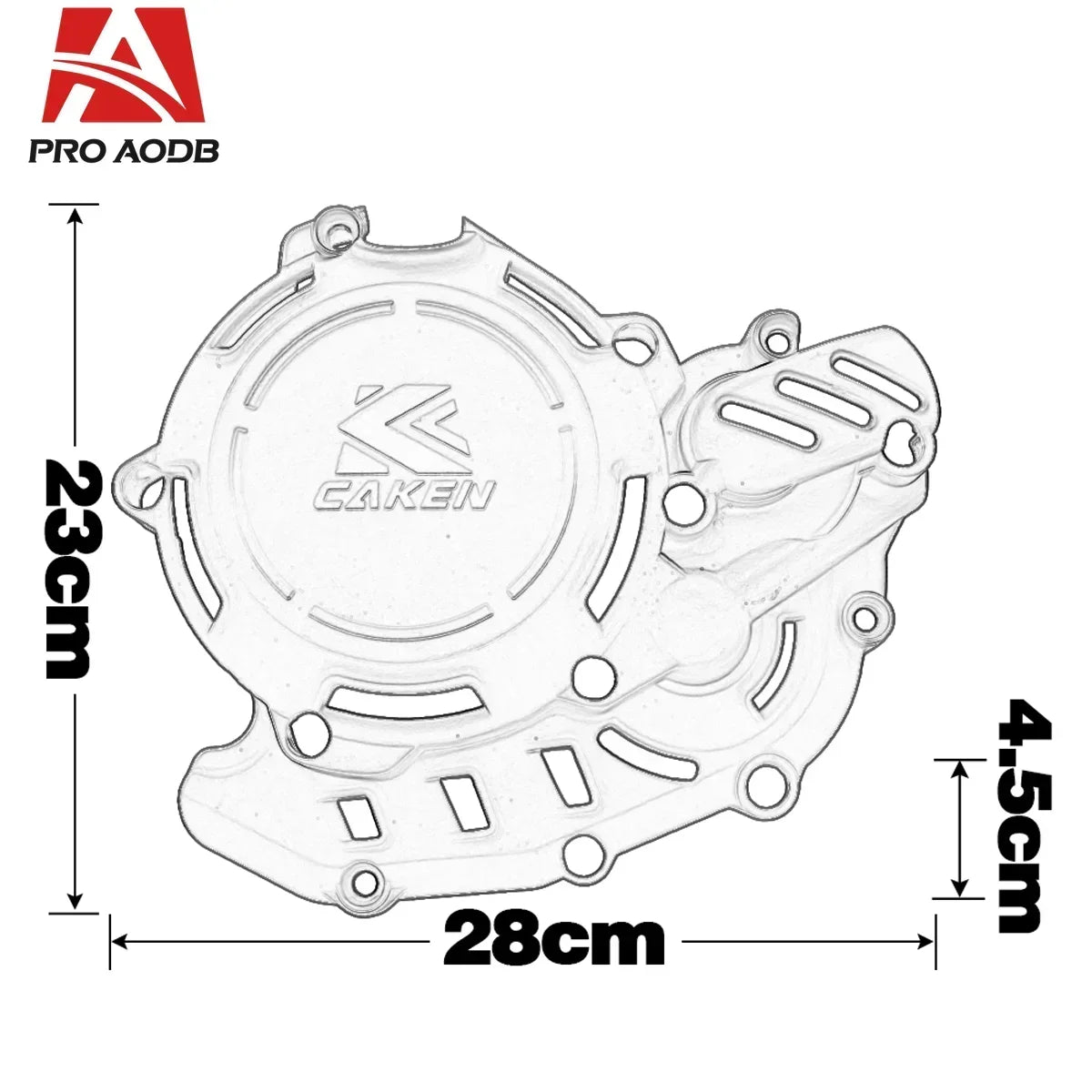 KTM Clutch Cover Ignition Protector Guard GAS GAS HUSQVARNA 450 500 2024