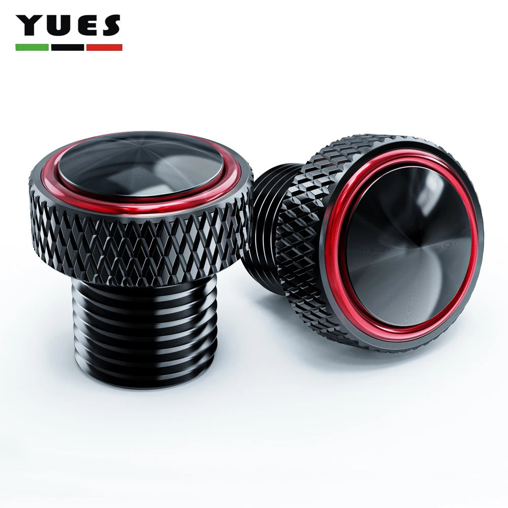 Yamaha MT07 MT09 MT10 Rear Mirror Hole Plugs M10*1.25 CNC Aluminum Screw Cover