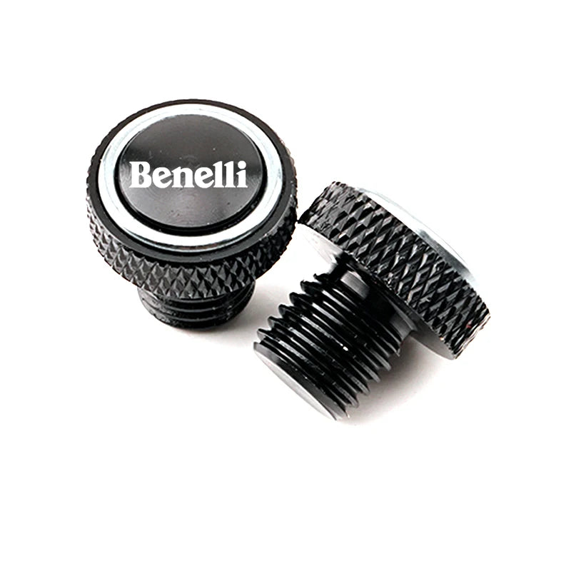 Mirror Hole Plug For BENELLI TRK 502 Leoncino TNT CNC Bolts 2x Clockwise Thread