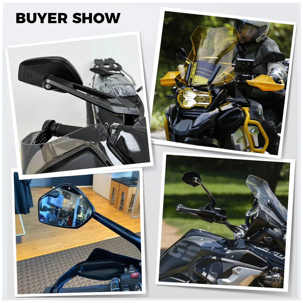 Aluminum Mirrors BMW R1250GS R1200GS F900R G310GS S1000R F800 F650 F700 F750 GS