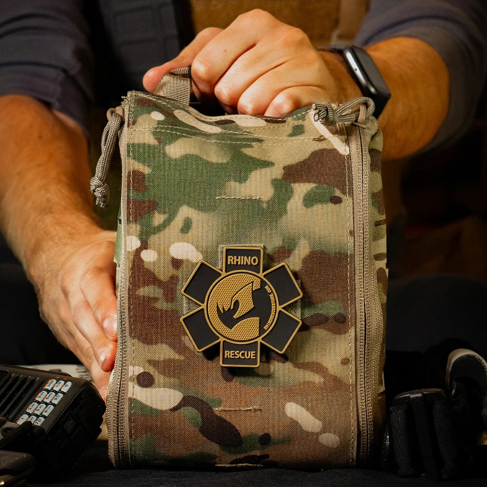 Rhino Rescue 002M First Aid Kit IFAK Molle Pouch Tactical Survival Gear