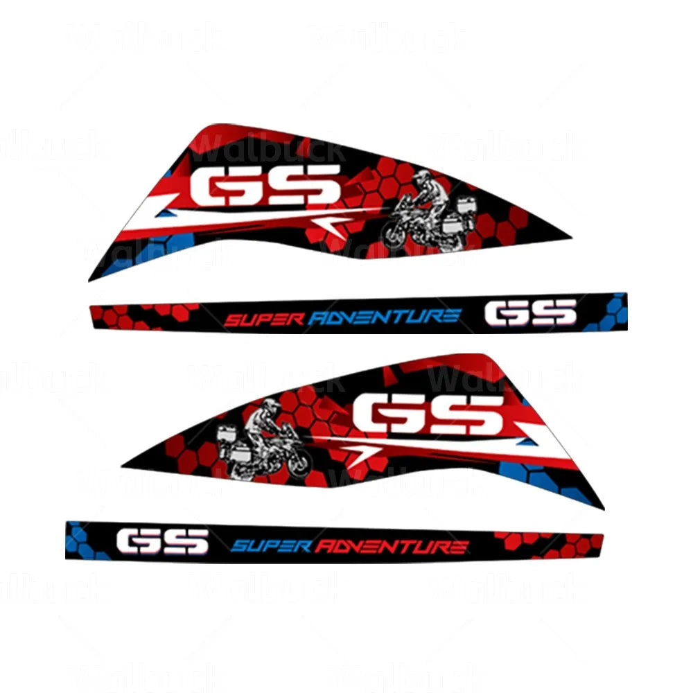 Motorcycle Handguard Stickers Decal For BMW R1200GS R1250GS F750GS F850GS ADV