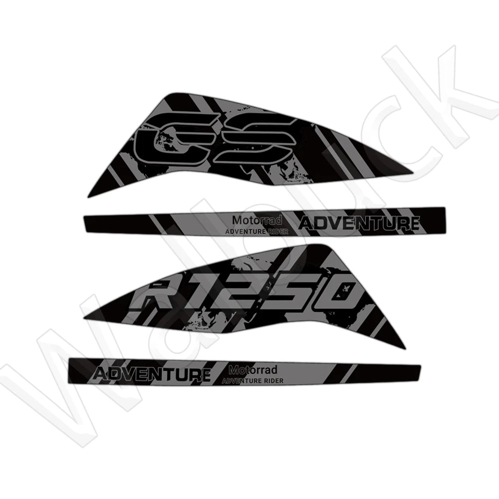 Motorcycle Handguard Stickers Decal For BMW R1200GS R1250GS F750GS F850GS ADV