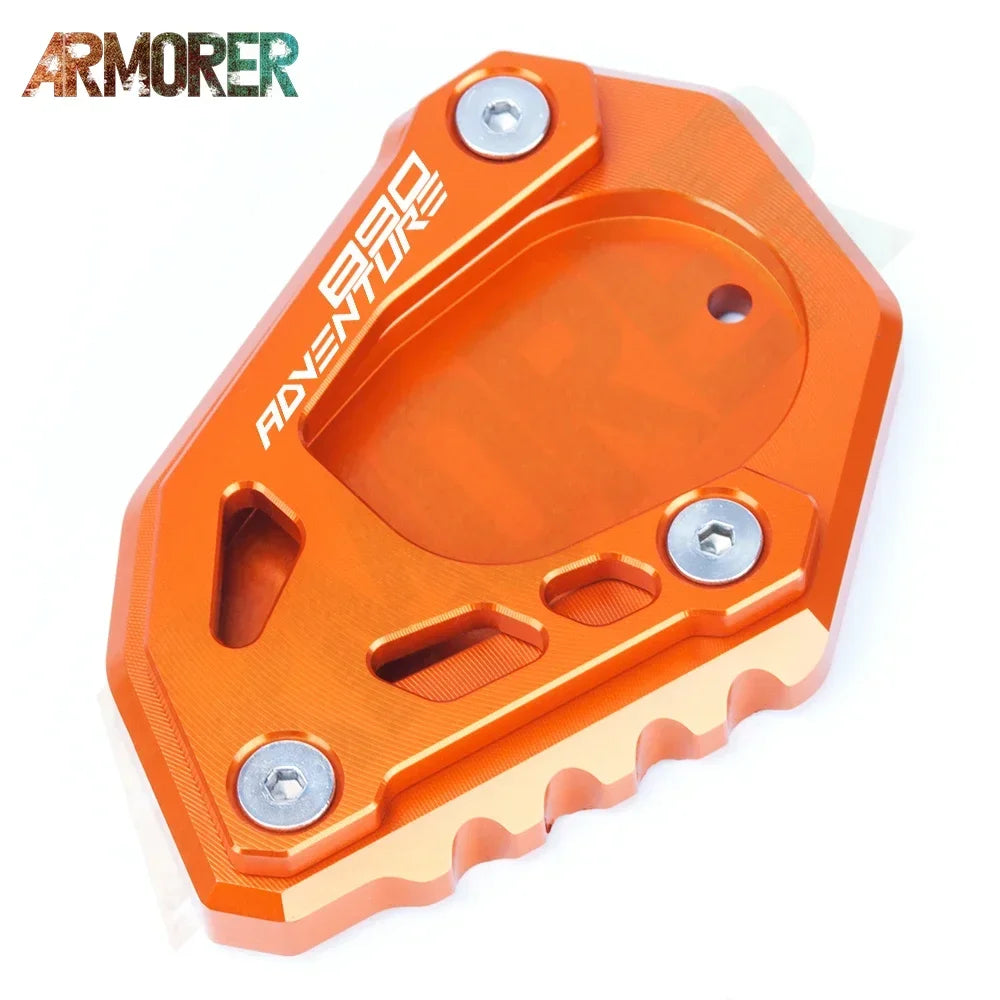 KTM 890 Adventure R Side Stand Kickstand Plate Pad CNC Aluminum 2020-2023
