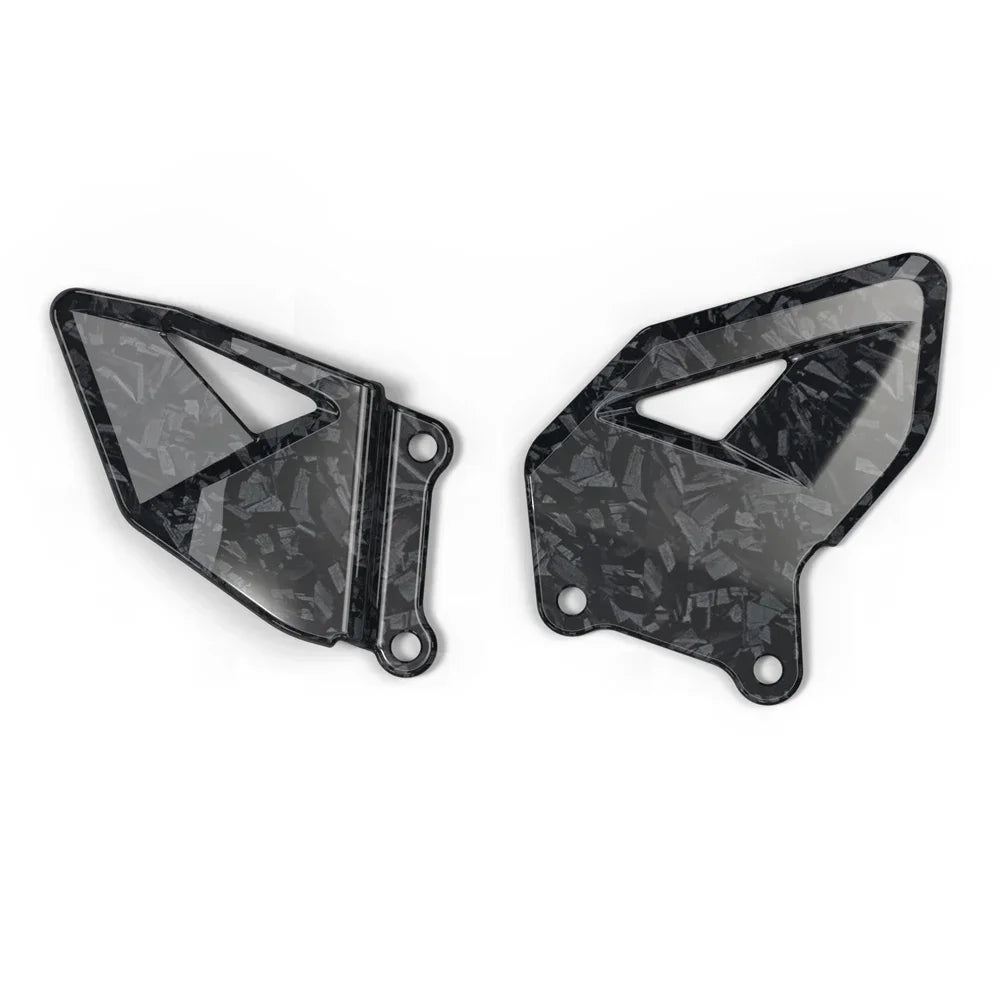 Honda CBR600RR 2003-2024 Carbon Foot Pedal Heel Guard Plates