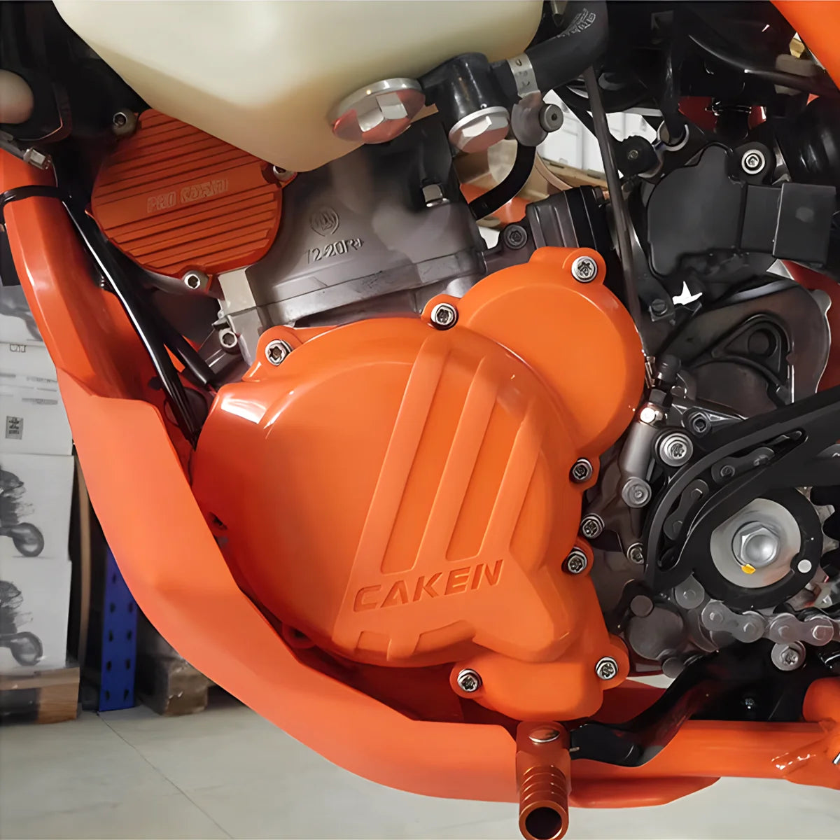Engine Clutch Ignition Water Pump Cover Guard For KTM EXC 250 300 Husqvarna TE TC