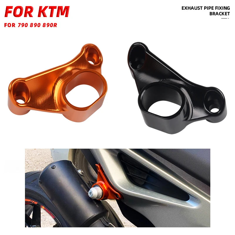 Exhaust Pipe Hanger Bracket Muffler Holder For KTM Duke 790 890 2018-2023