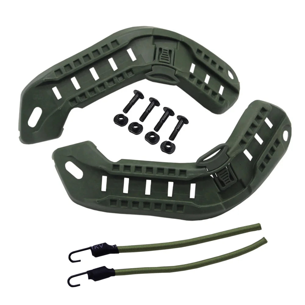 Tactical Helmet Side Rail Mount Kit ABS Airsoft Guide Rail Set