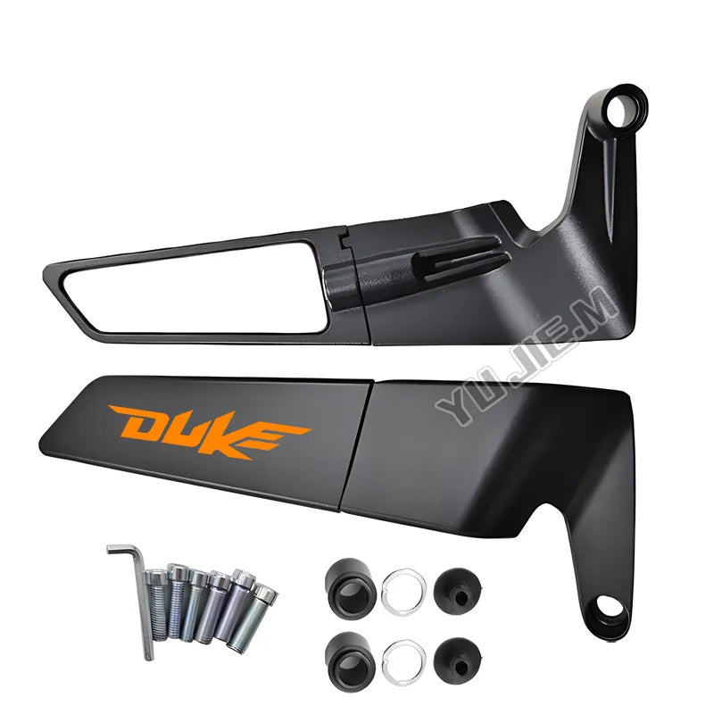 KTM DUKE 125 200 250 390 690 CNC Rearview Mirror Fixed Wing Motorcycle