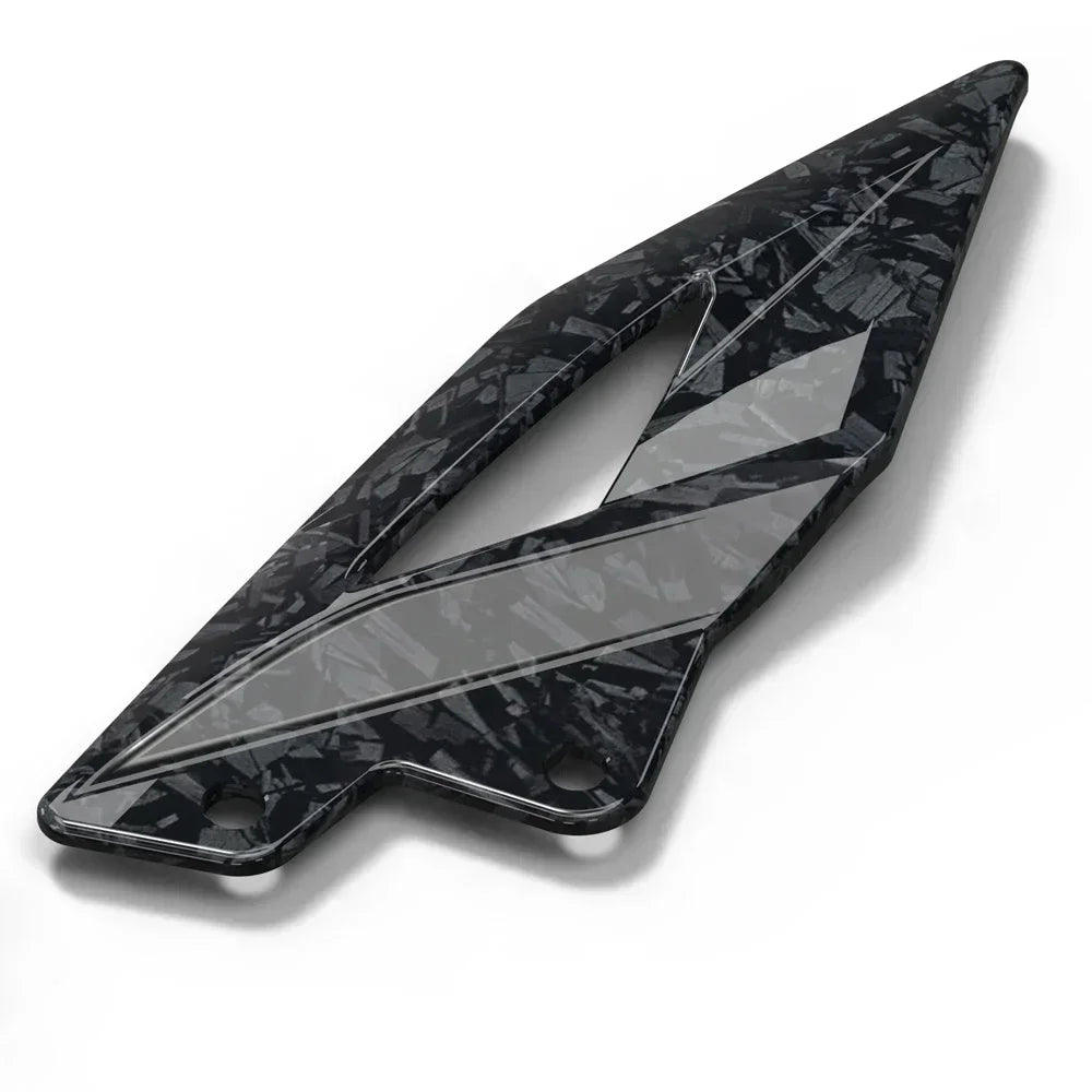 Triumph Street Triple 765R RS 2016-2024 Carbon-look Foot Pedal Heel Guard Plates