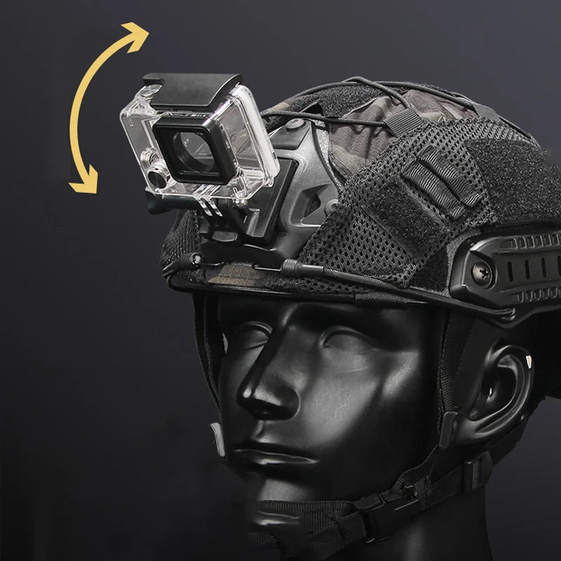 GoPro Helmet Mount Action Camera Adapter – Compatible - FAST, MICH, NVG Airsoft