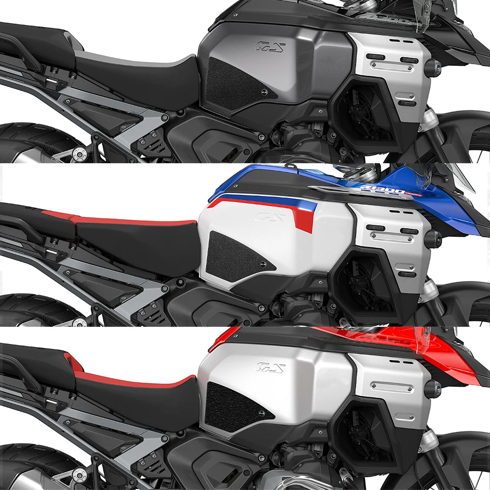 Tank Grip Pad BMW R1300GS Adventure 2024 2025 Anti-Slip Traction Kit Black