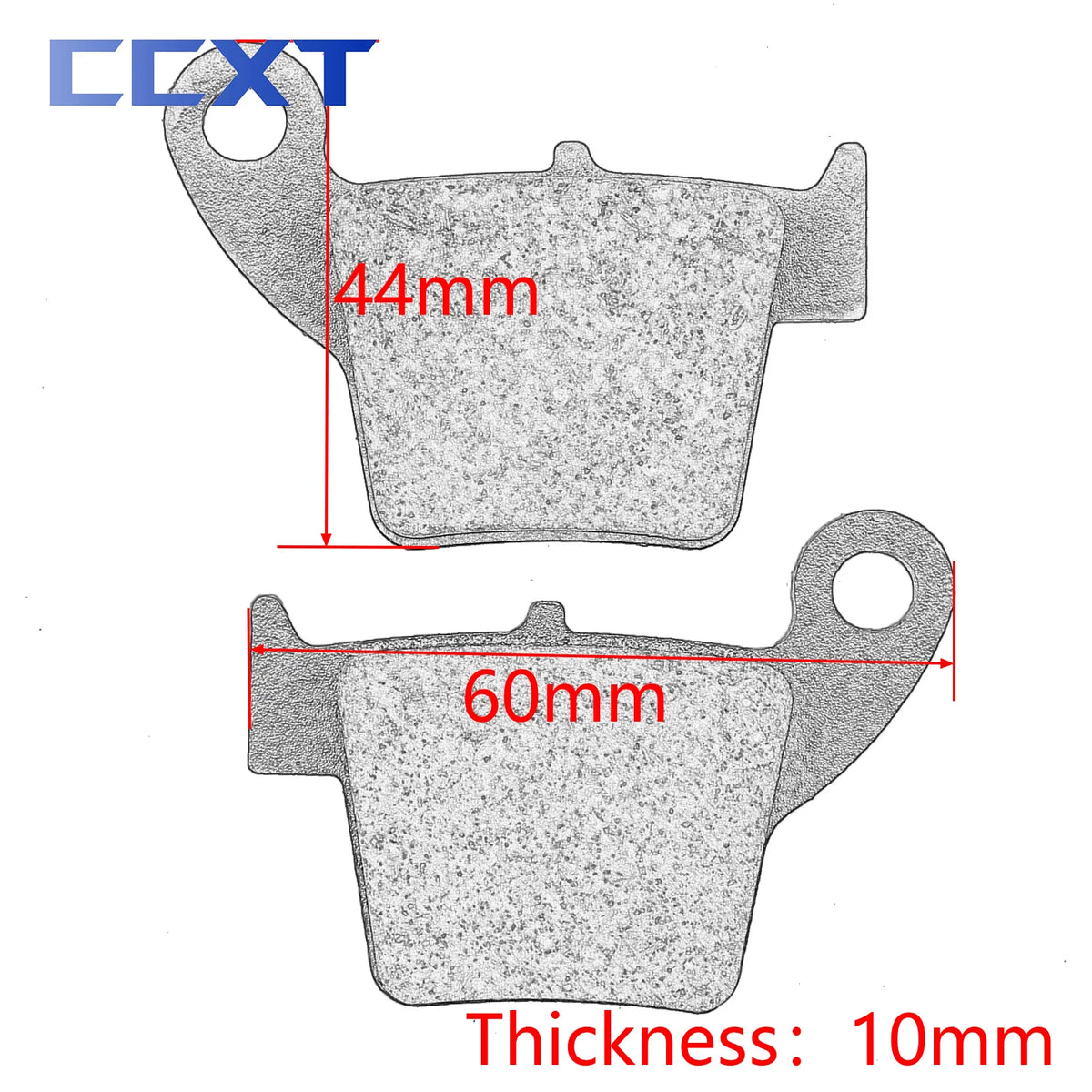 Front Rear Brake Pads Honda CRF250X CRF450X CRF250R CRF450R CR125R