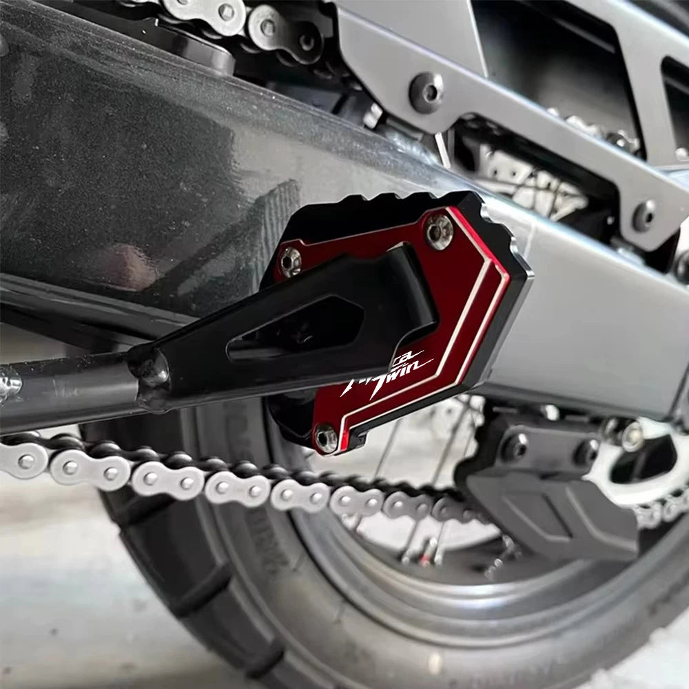 CRF1100L Kickstand Side Stand Pad Plate + Keychain Honda Africa Twin 20-23