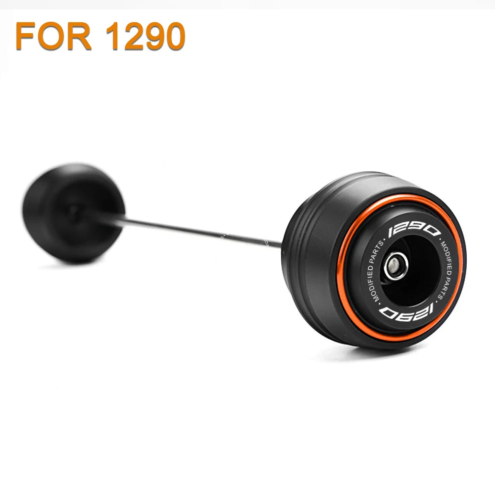 KTM 690 790 890 1290 Duke ADV F&R Axle Sliders Protectors 2017–2025