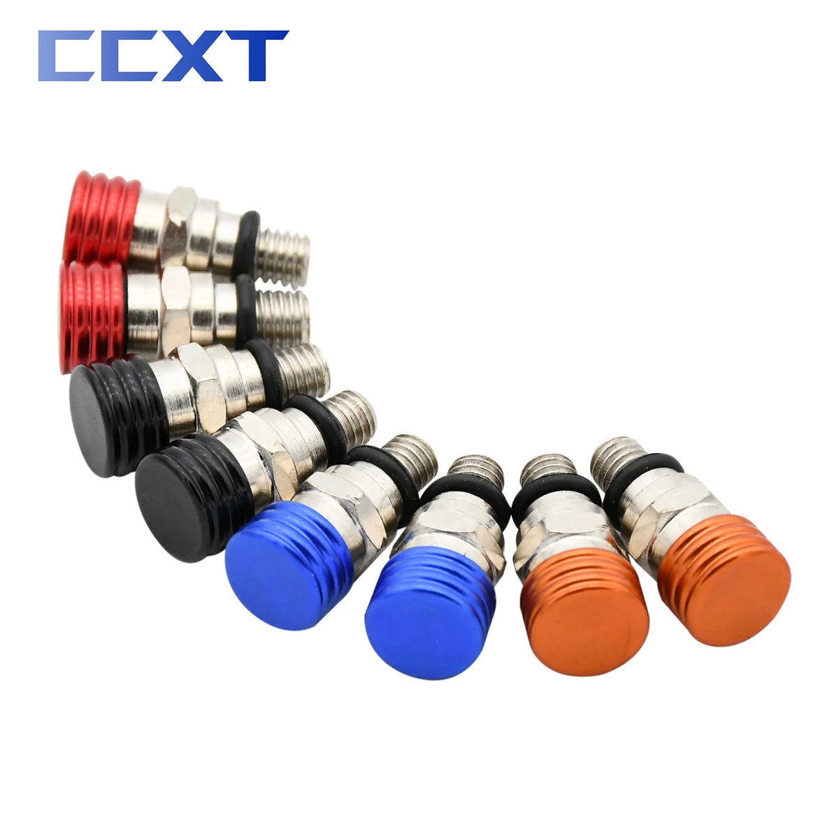 M5x0.8 Front Fork Bleeder Relief Valve Kawasaki Honda Suzuki Yamaha