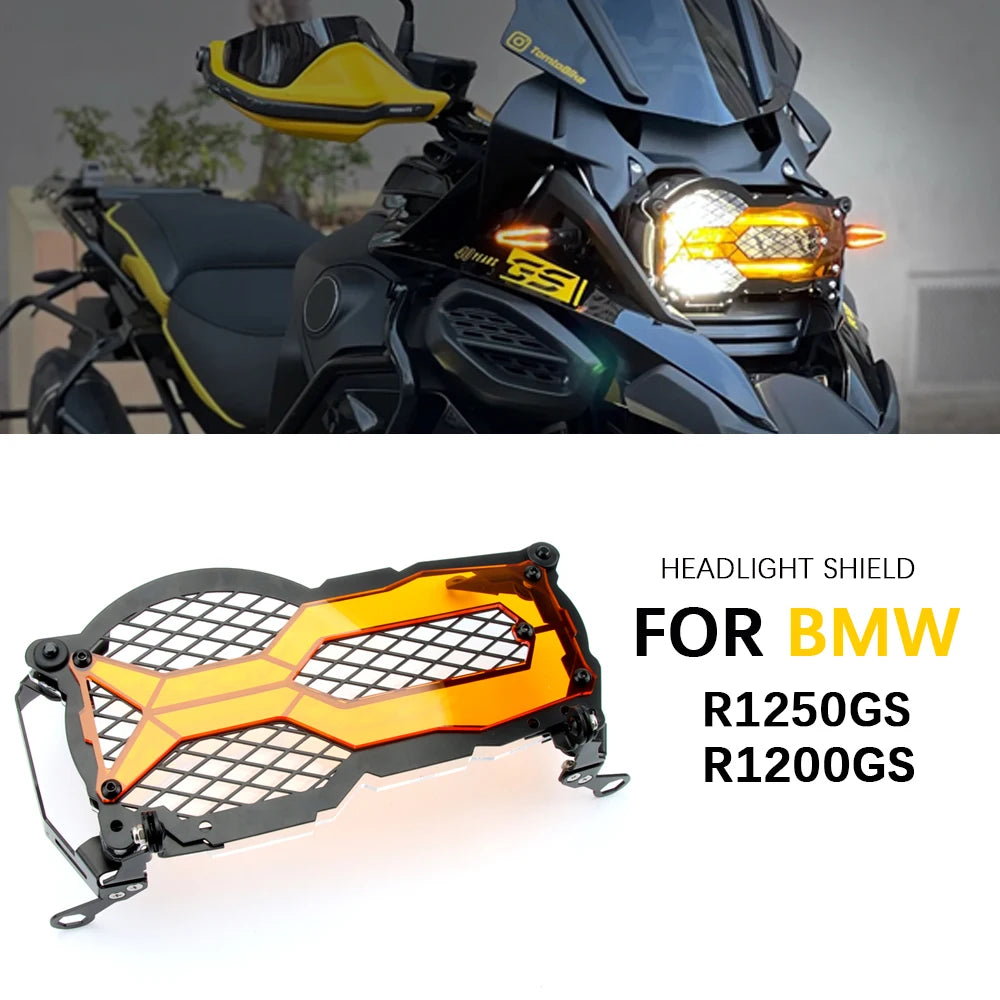 BMW Flip Headlight Protector Grille Guard For R1200GS R1250GS ADV 13-23