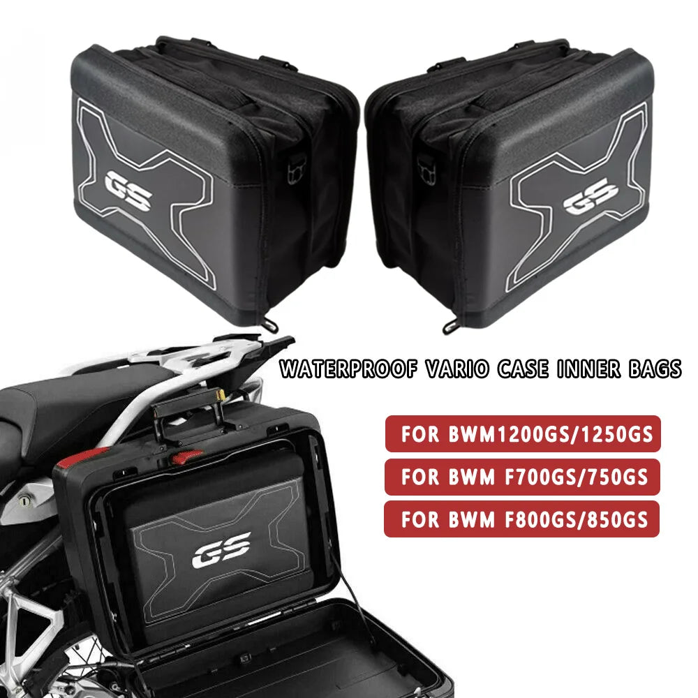 Expandable Vario Case INNER Bags for BMW R1200GS R1250GS F750GS F850GS ADV