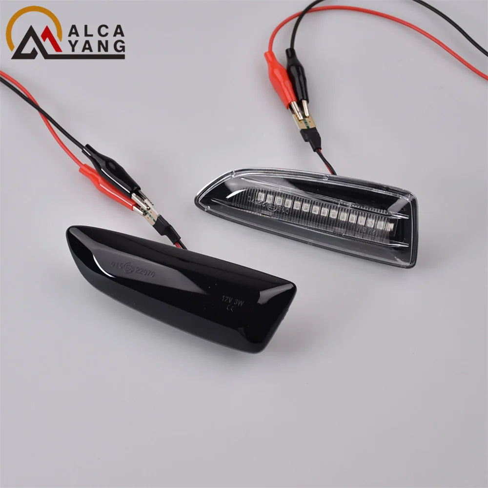 Dynamic LED Side Marker Turn Signal Lights for Vauxhall/Opel Astra J K Zafira C