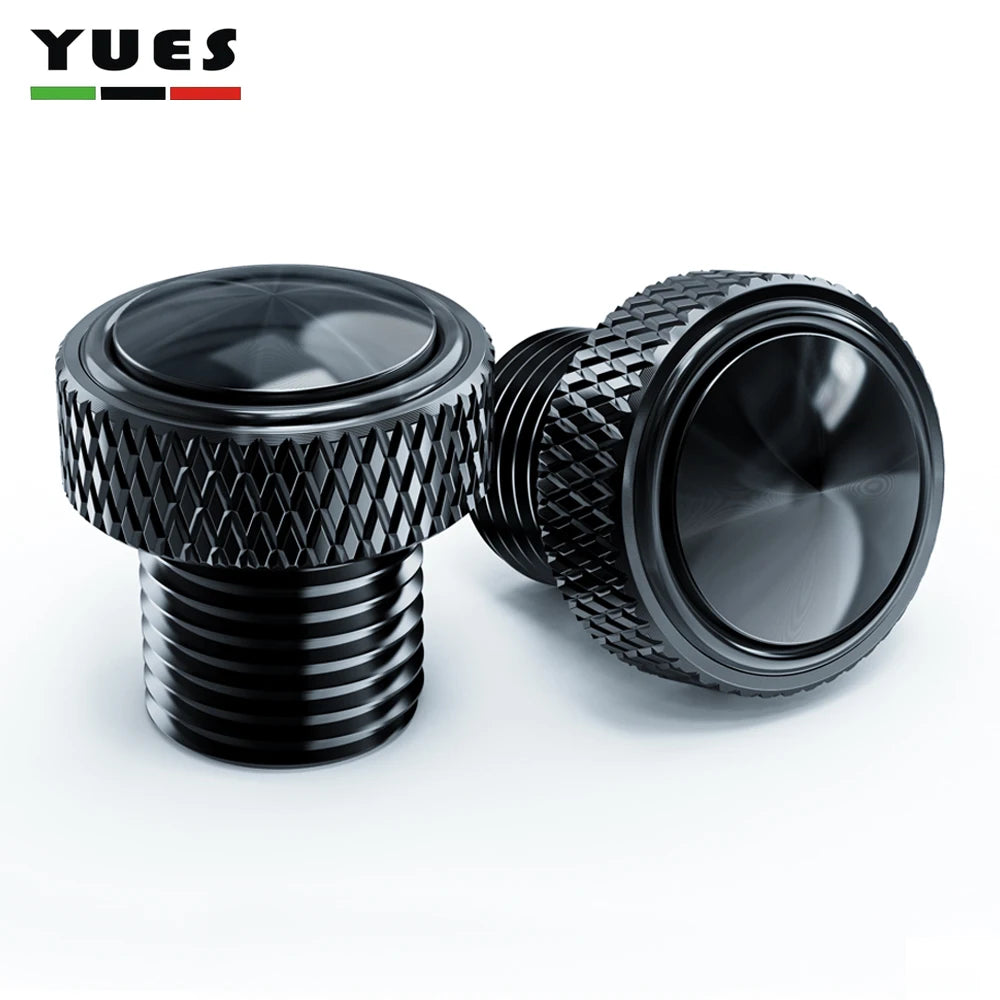 Yamaha MT07 MT09 MT10 Rear Mirror Hole Plugs M10*1.25 CNC Aluminum Screw Cover
