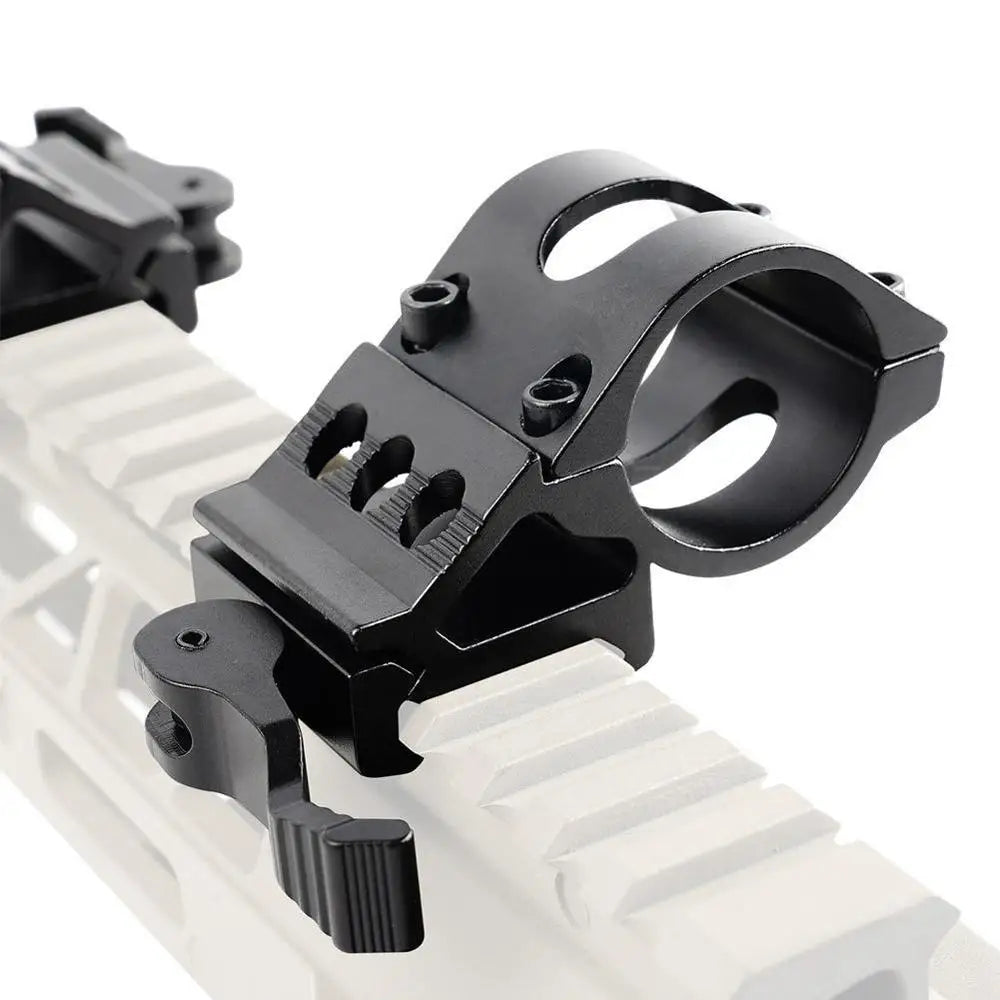 Airsoft 25mm Scope laser Mount Flashlight Torch Mount Picatinny / Weaver Rail