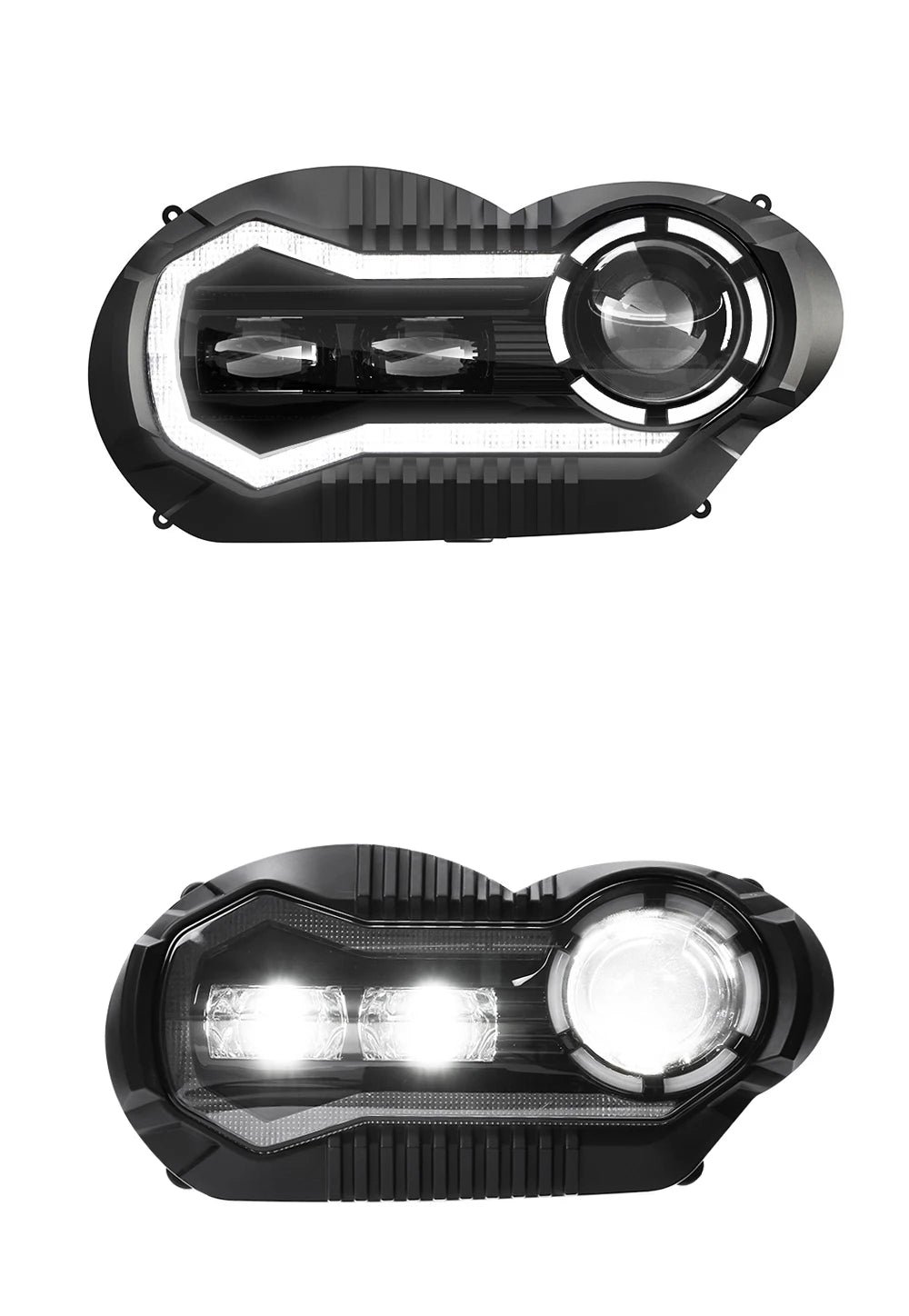 LED Headlight upgarde BMW R1200GS 2004-2012 R1200GS ADV 2005-2013 Plug & Play E24