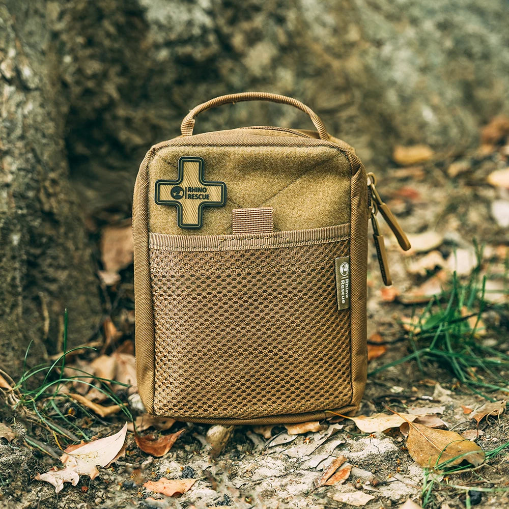 Rhino Rescue First Aid Kit Molle IFAK Pouch Outdoor Camping Bag Hiking Tactical