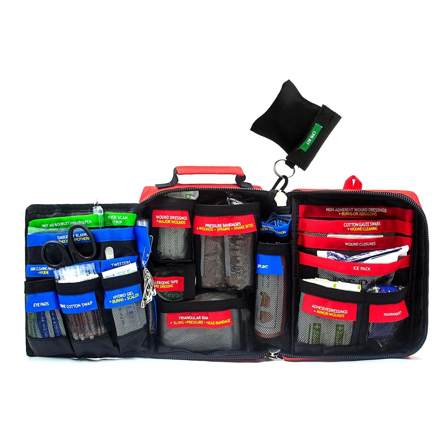 165-Piece First Aid Kit Emergency Medical Camping Home Car Outdoor Handy Hiking