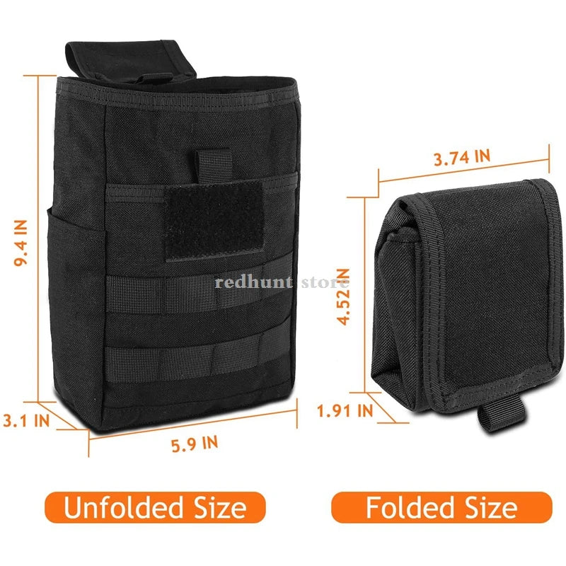 Tactical Molle Medical Utility Pouch First Aid Waist Bag for Airsoft Hunting