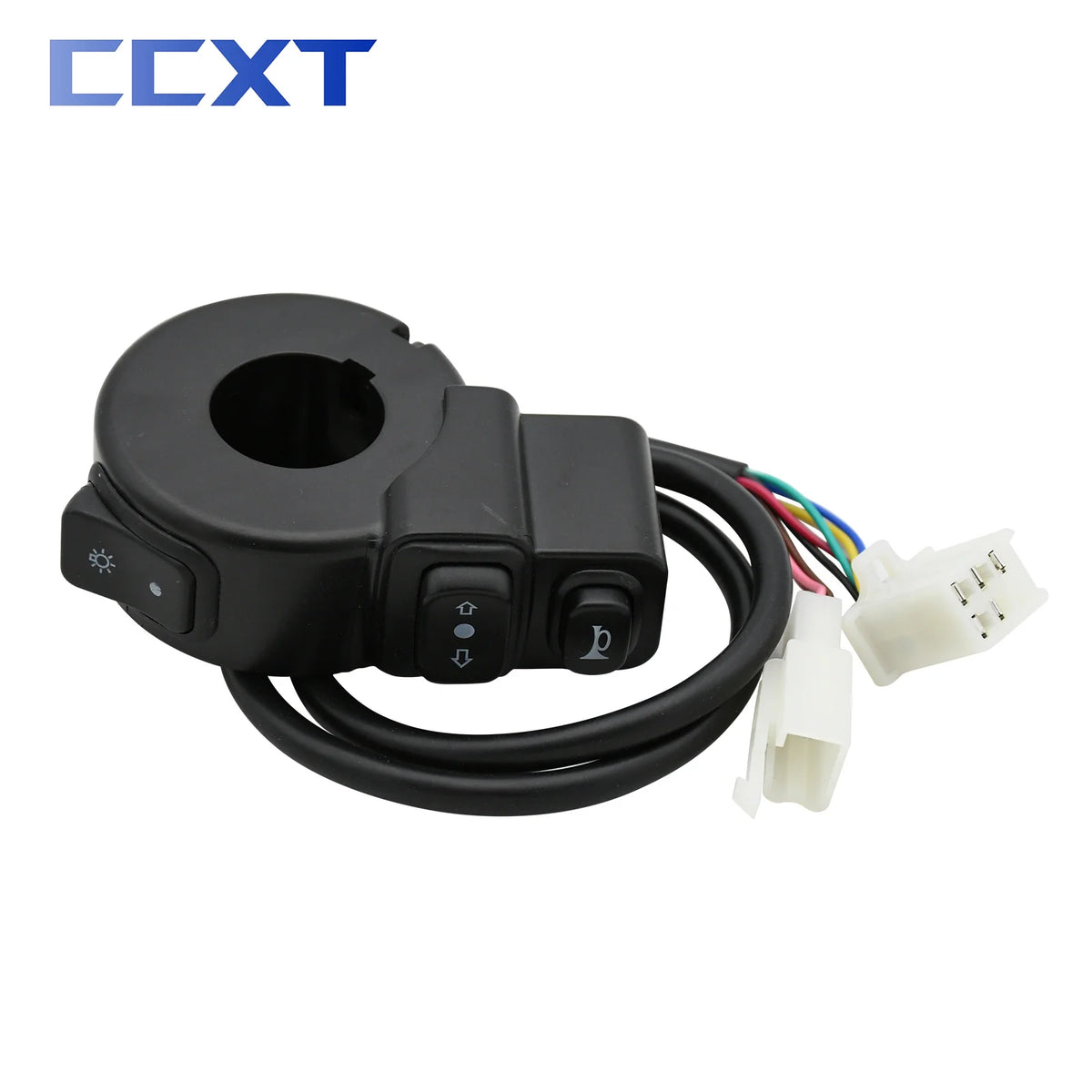 Universal 3in1 Motorcycle Switch 22mm bars Lights Turn Signal Horn