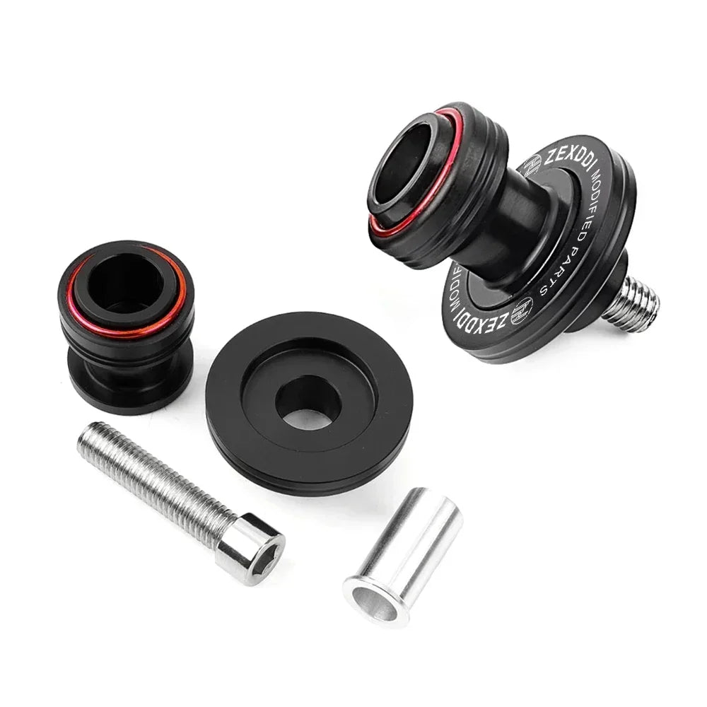Triumph 765 675 660 Trident Paddock Stand Bobbins M8 Swingarm Spool Sliders