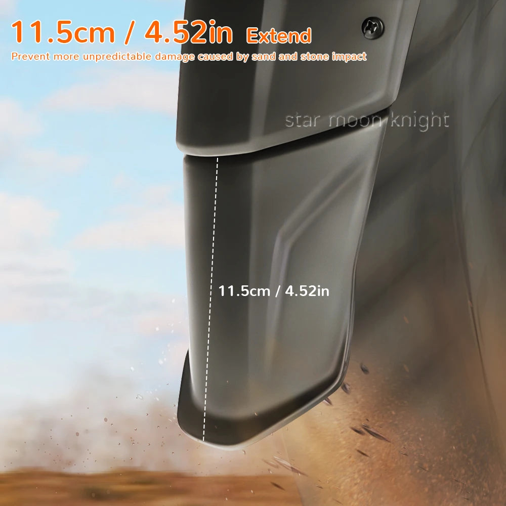 BMW F750GS F800GS Front Fender Extender Mudguard for  2018+ Splash Guard Cover