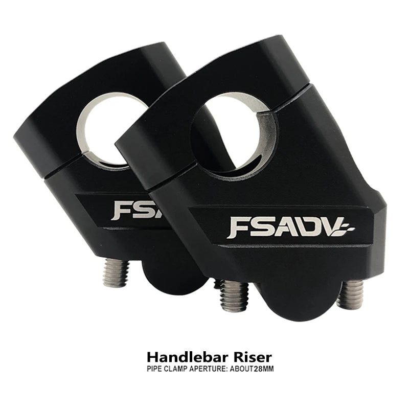 22mm/28mm Motorcycle Handlebar Riser Clamp Mount Motocross BMW universal Honda