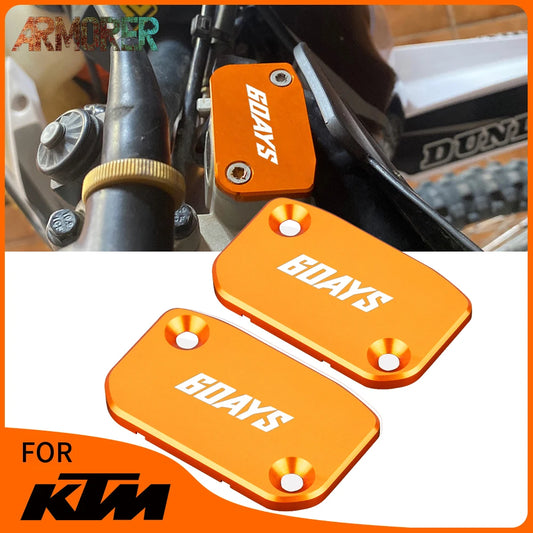 KTM EXC 250 300 350 450 500 Brake Fluid Tank Cap CNC Aluminum Reservoir Cover