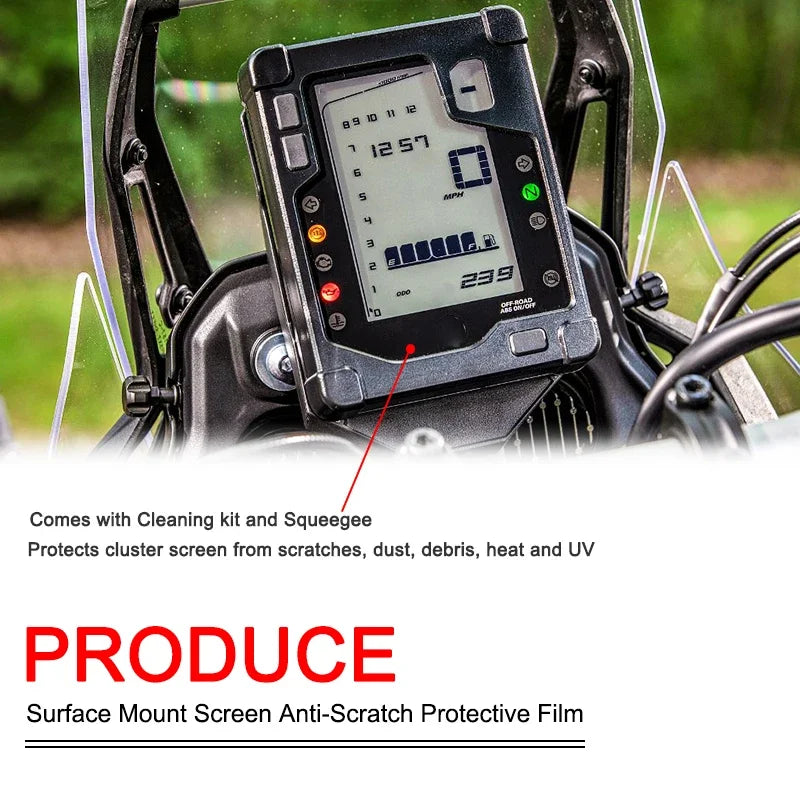 Dashboard Screen Protector Film Yamaha Tenere 700 XTZ 700 2019-2021 protector