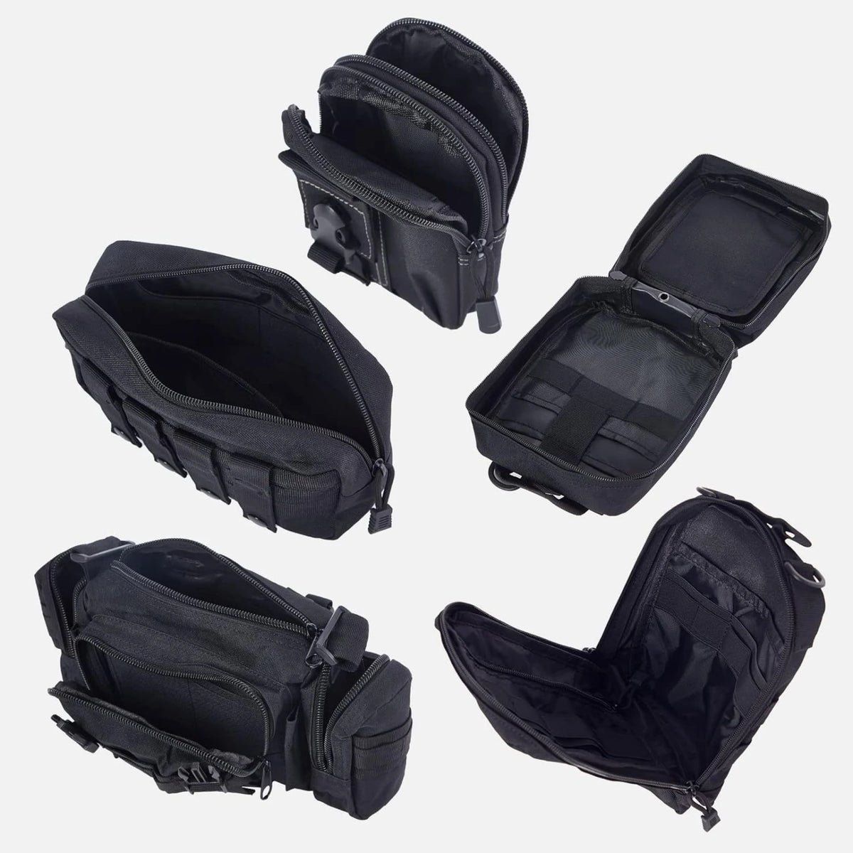 Tactical Car Backseat Hanging Storage Bags – Multi-Pocket, organiser, First Aid,