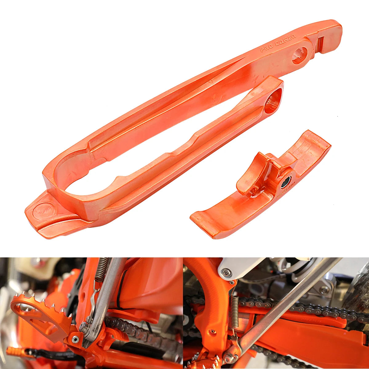 KTM Husqvarna Chain Slider Guard Swingarm Guide for EXC SX XC 125-500 2016-2021