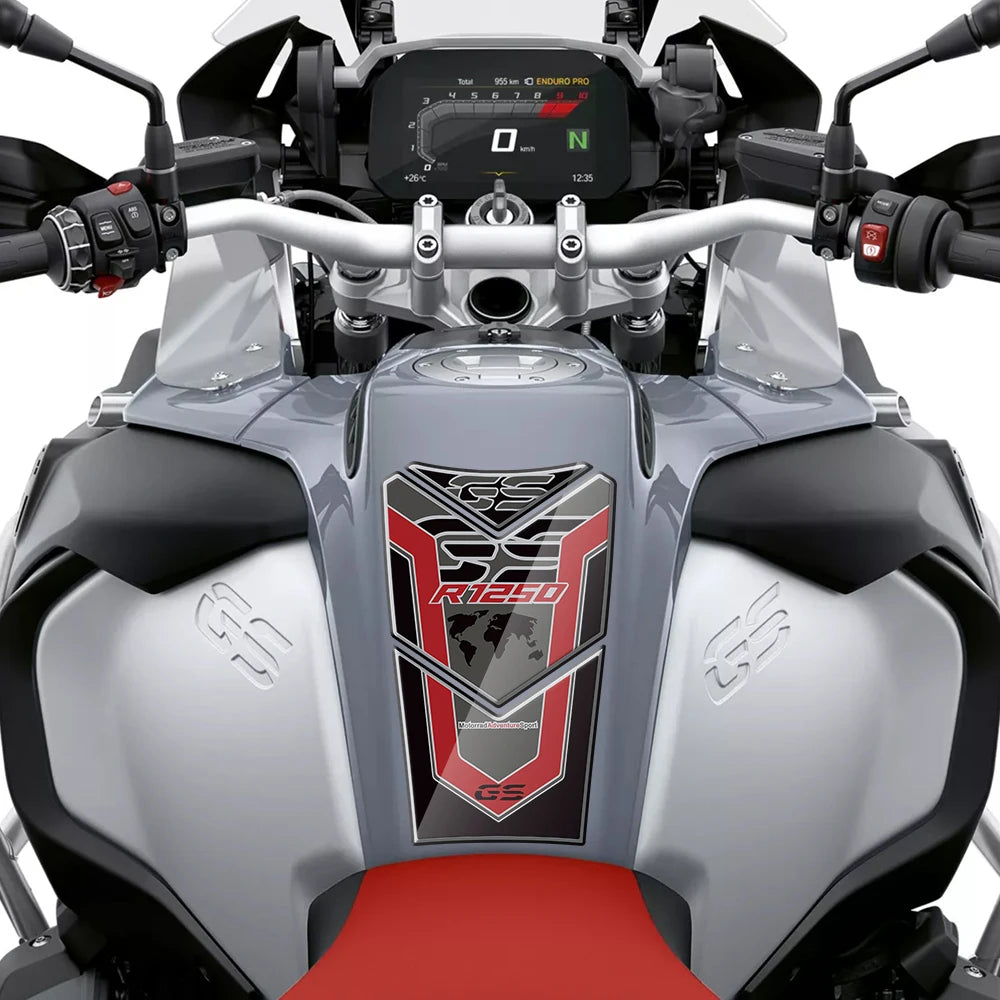BMW R1250GS Adventure 3D Gel Tank Pad Protector 2019-2024 Paint Protection
